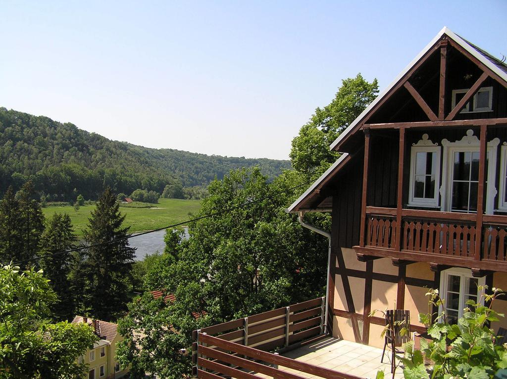 Wehlener Landhaus In Stadt Wehlen, Saechsische Schweiz Chambre photo